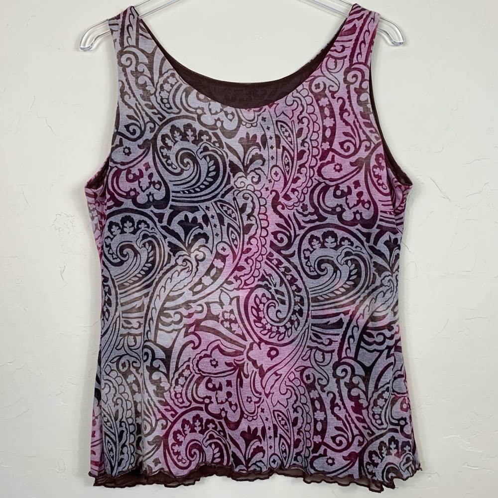 VINE STREET 5-in-1 Boho Chic Boutique Burnout L - Picture 4 of 8